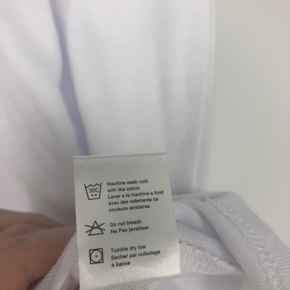 CHASER NWT CHILL OUT T-SHIRT MULTICOLOR WHITE TEE - Picture 6 of 6